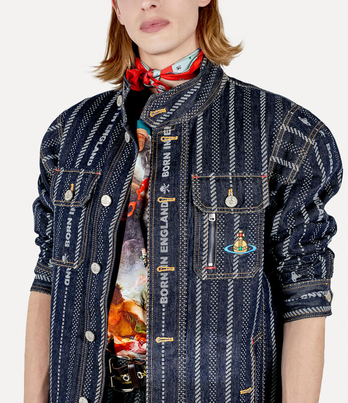 Vivienne Westwood STRIPPED CASUAL JACKET